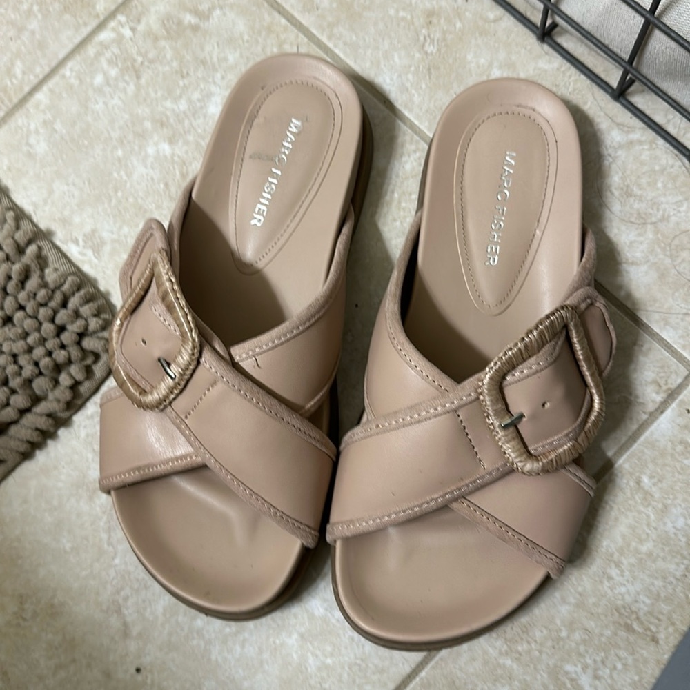 Marc Fisher Flat Sandals